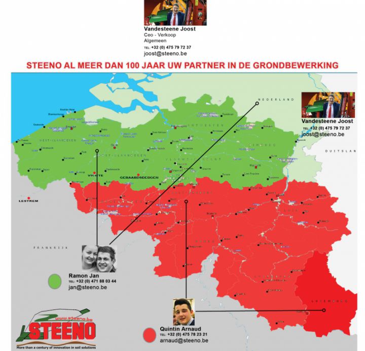 Verkoop regio's